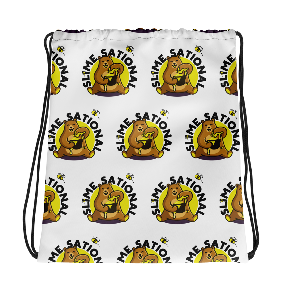 Slime Sational Drawstring bag (Yellow Logo)