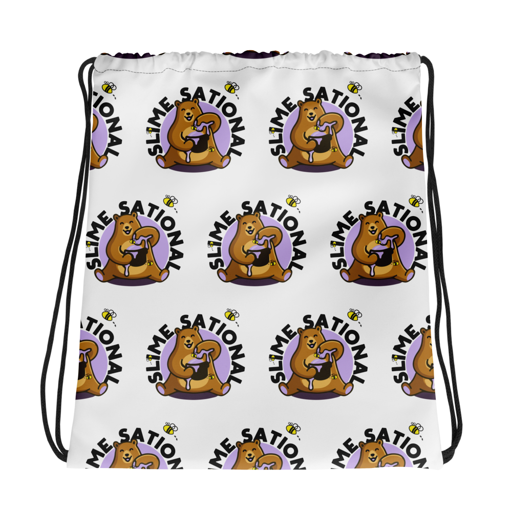 Slime Sational Drawstring bag (Purple Logo)