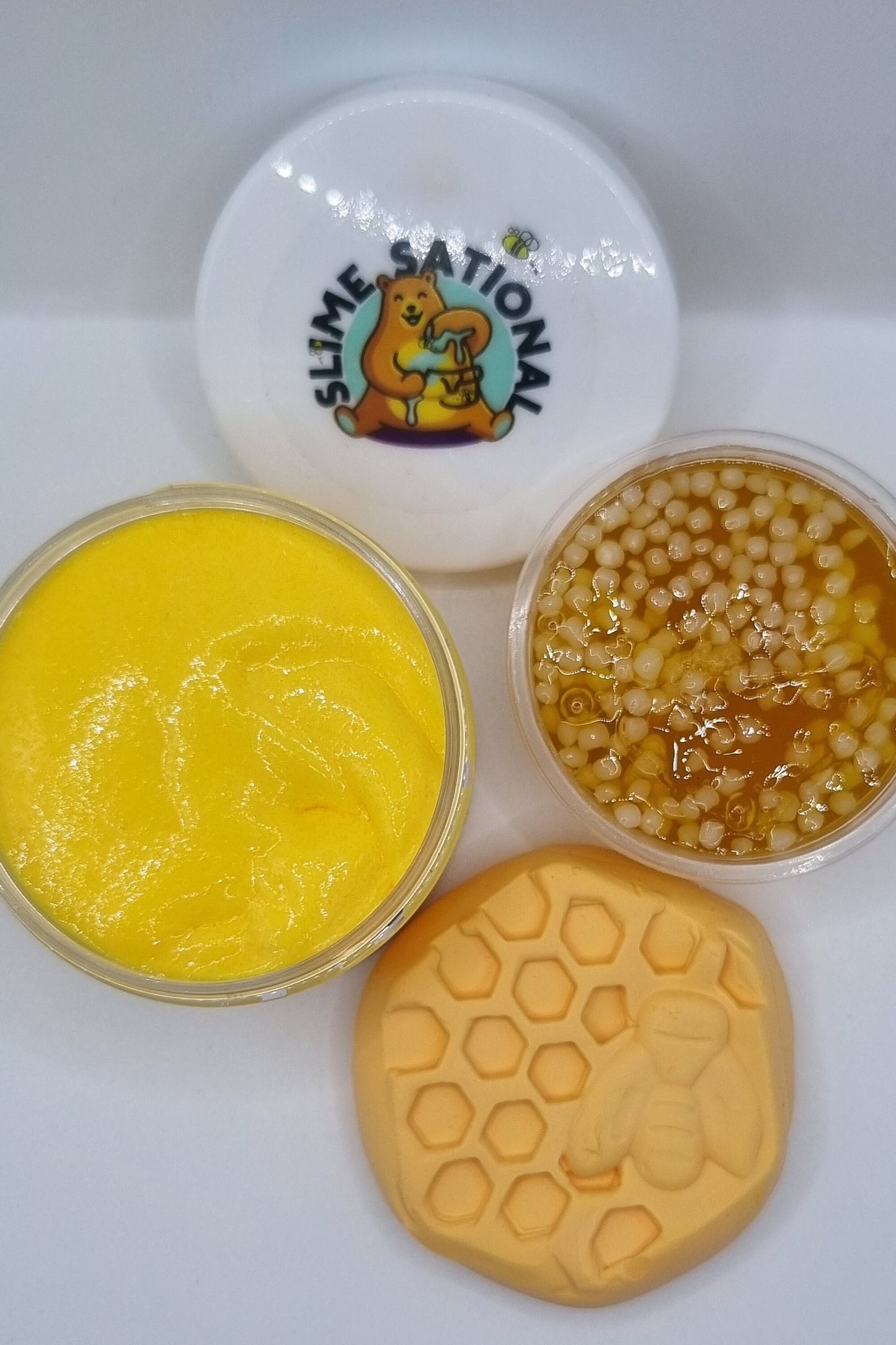 Bumble Bee Honey Comb Slime