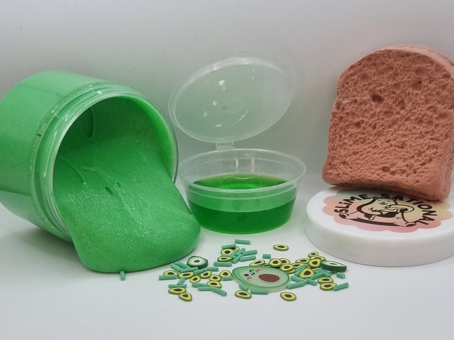 Advocado Toast DIY Clay Slime Slime