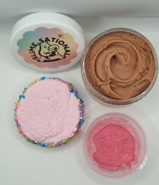 Sprinkle Cake Cloud Cream Chocolate Scented Slime