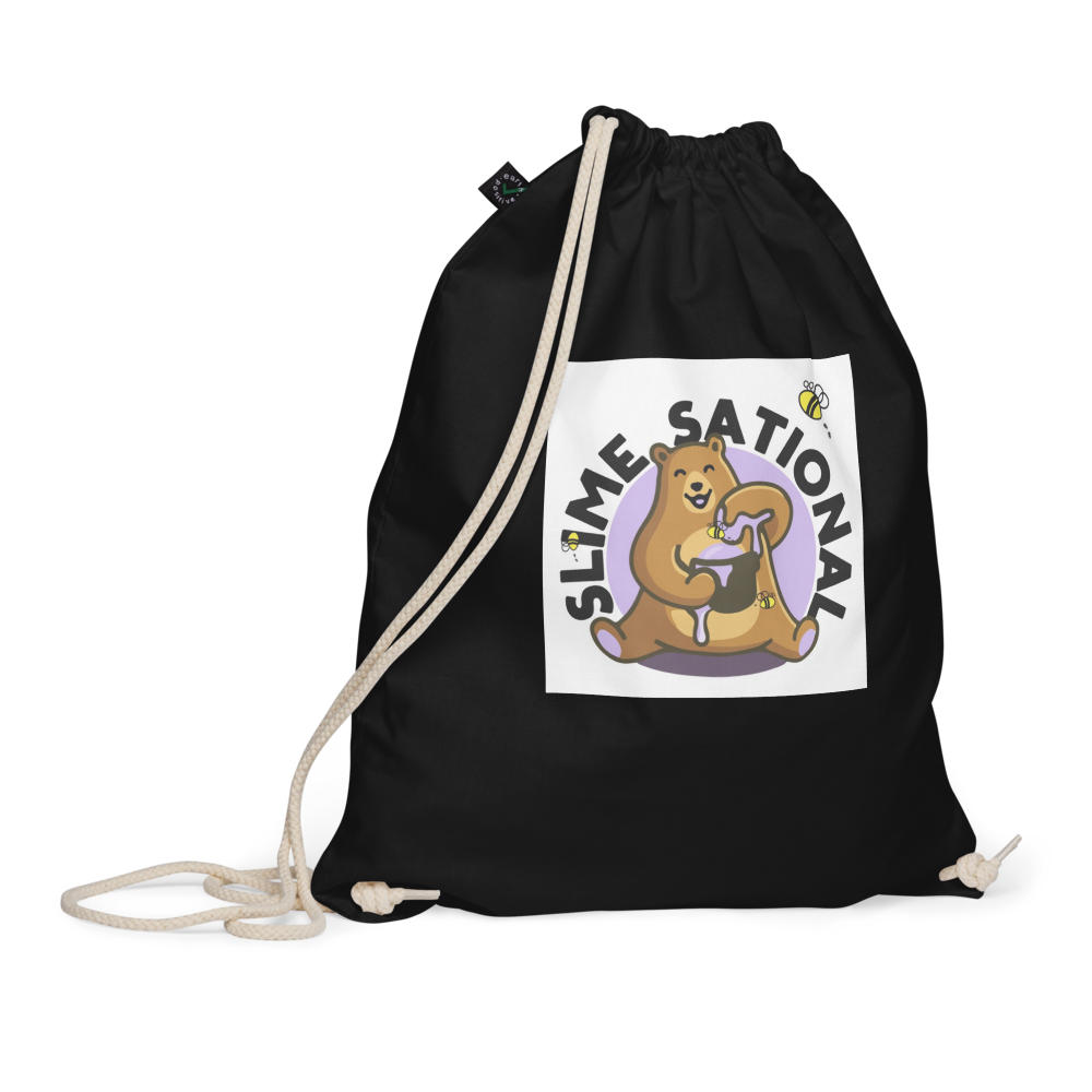 Organic cotton drawstring SlimeSational bag