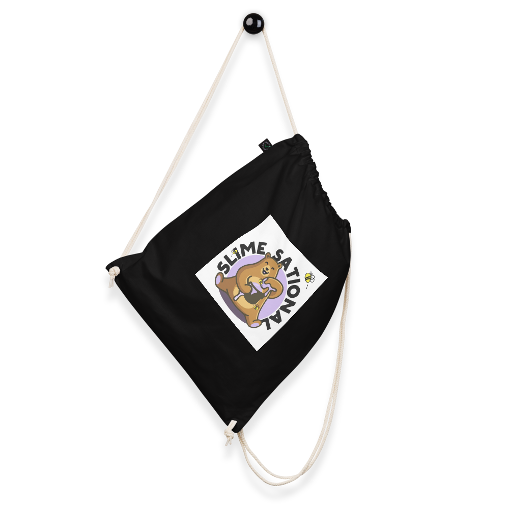 Organic cotton drawstring SlimeSational bag