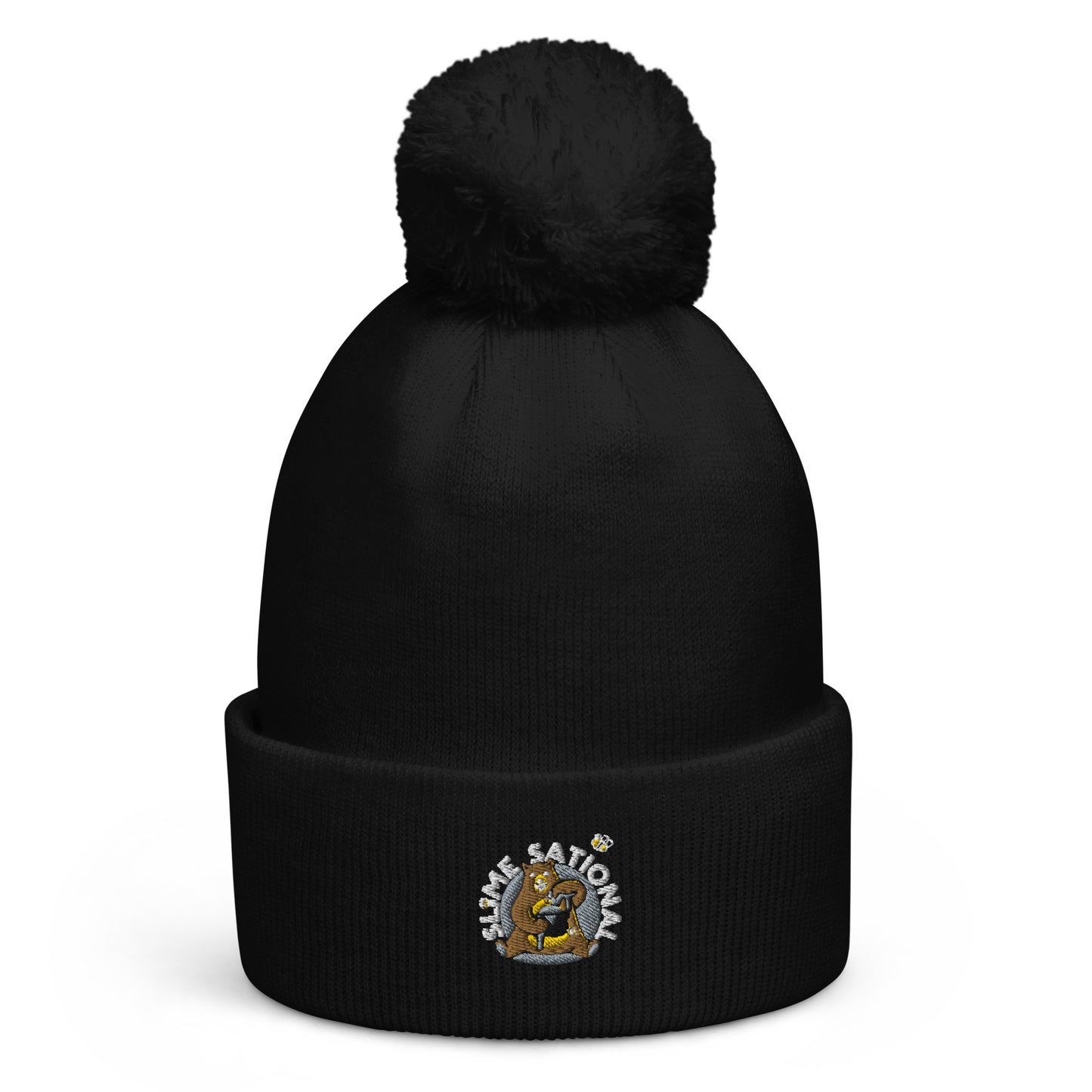 SlimeSational Pom pom beanie