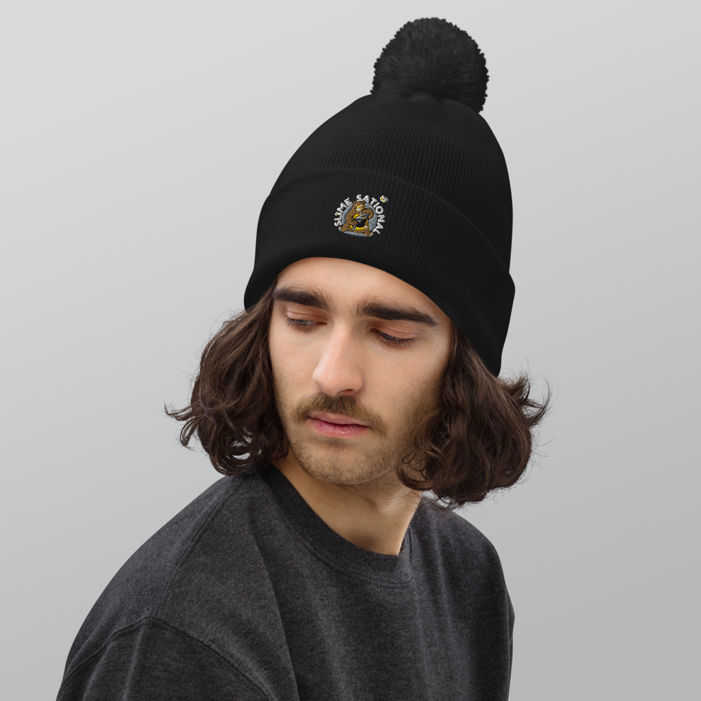 SlimeSational Pom pom beanie