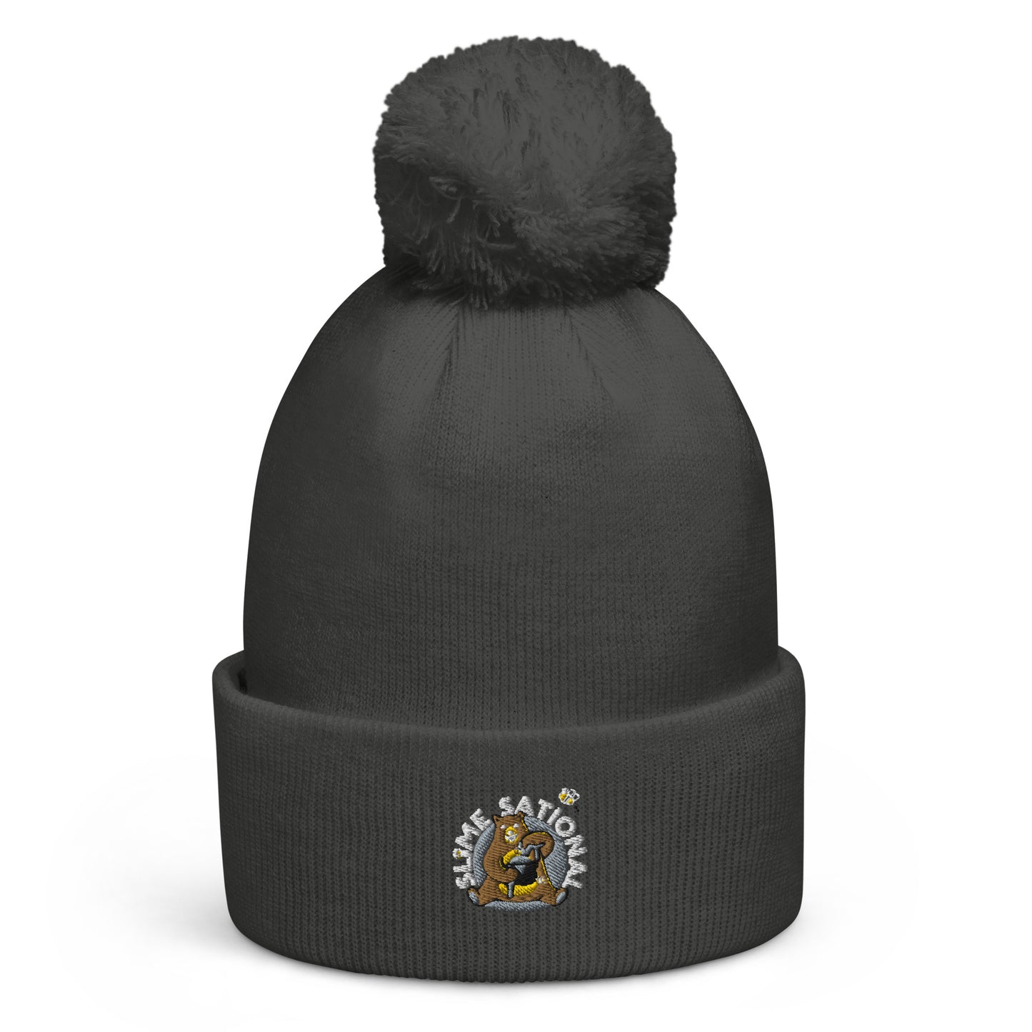 SlimeSational Pom pom beanie